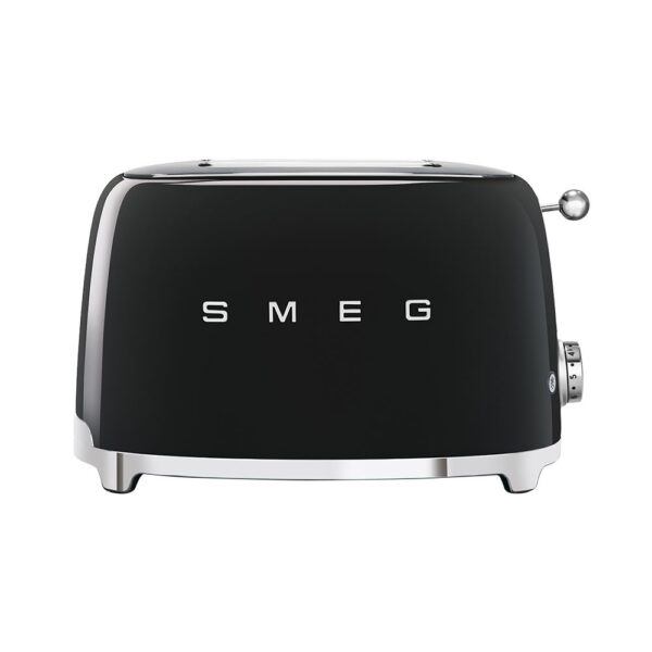 Smeg 50's Style Siyah Kettle - 1x2 Ekmek Kızartma Makinesi Ve Filtre Kahve Makine Seti - Görsel 5