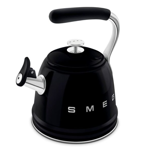 Smeg 50's Style Siyah Set Üstü Düdüklü Kettle 2.3 lt - Görsel 5
