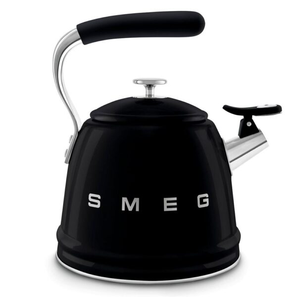 Smeg 50's Style Siyah Set Üstü Düdüklü Kettle 2.3 lt