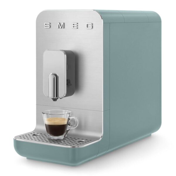 Smeg BCC13EGMEU Zümrüt Yeşil Espresso Otomatik Kahve Makinesi - Görsel 5