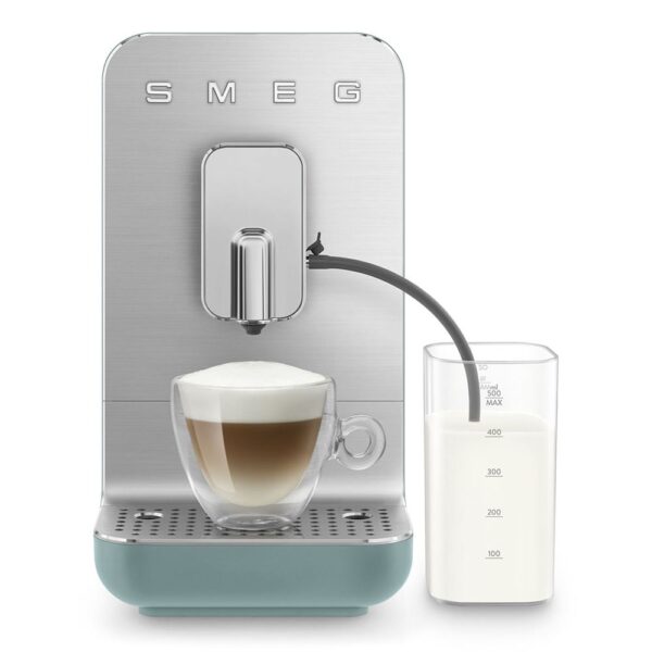 Smeg BCC13EGMEU Zümrüt Yeşil Espresso Otomatik Kahve Makinesi - Görsel 8