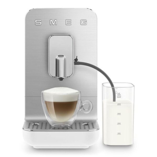 Smeg BCC13WHMEU Mat Beyaz Espresso Otomatik Kahve Makinesi - Görsel 8