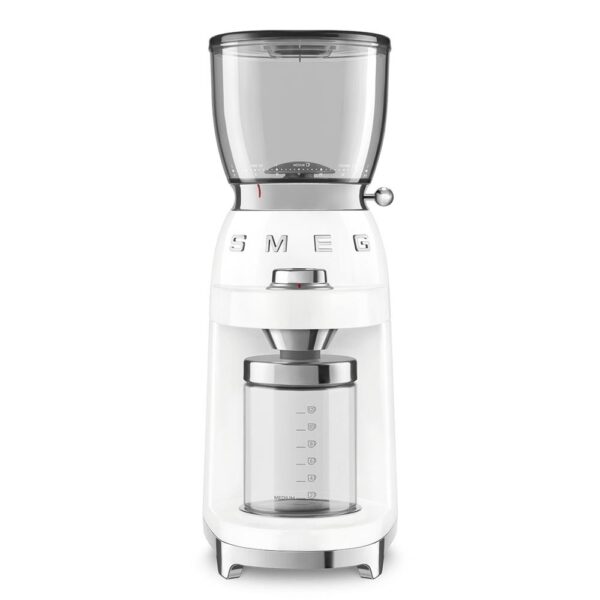 Smeg Beyaz Filtre Kahve Makinesi ve Kahve Öğütme Makinesi Seti - Görsel 2