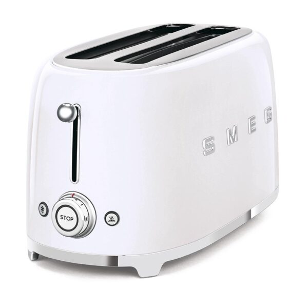 Smeg Beyaz Isı Ayarlı Kettle ve 2x4 Ekmek Kızartma Makinesi Seti - Görsel 4