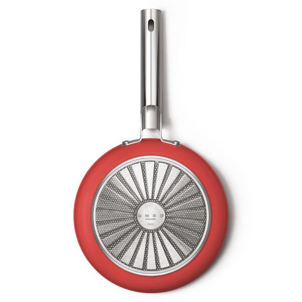 Smeg Cookware 50'S Style Kırmızı 24 cm Tava - Görsel 6