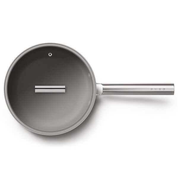 Smeg Cookware 50'S Style Kırmızı 24 cm Tava - Görsel 7