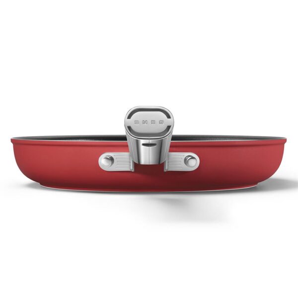Smeg Cookware 50'S Style Kırmızı 28 cm Tava - Görsel 4