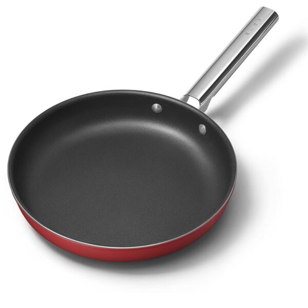 Smeg Cookware 50'S Style Kırmızı 28 cm Tava - Görsel 5