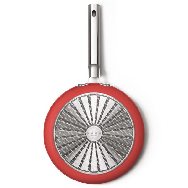 Smeg Cookware 50'S Style Kırmızı 28 cm Tava - Görsel 6