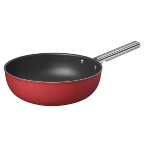 Smeg Cookware 50'S Style Kırmızı WOK 30 cm Tava