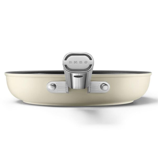 Smeg Cookware 50'S Style Krem 24 cm Tava - Görsel 4