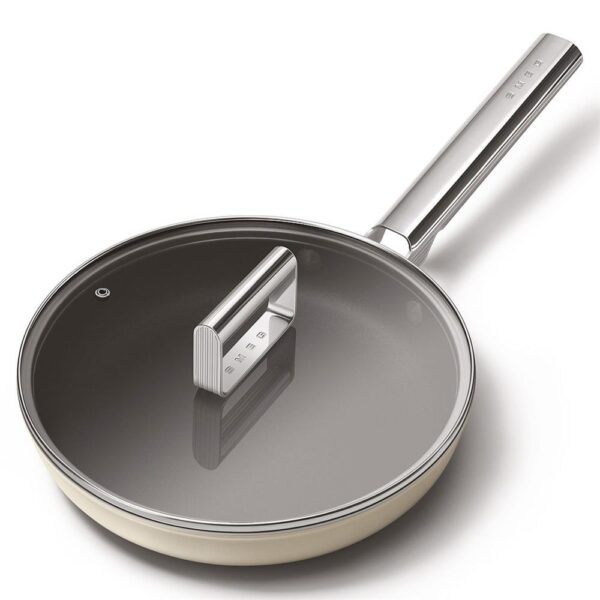 Smeg Cookware 50'S Style Krem 30 cm Tava - Görsel 5
