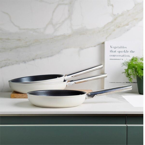 Smeg Cookware 50'S Style Krem 30 cm Tava - Görsel 8