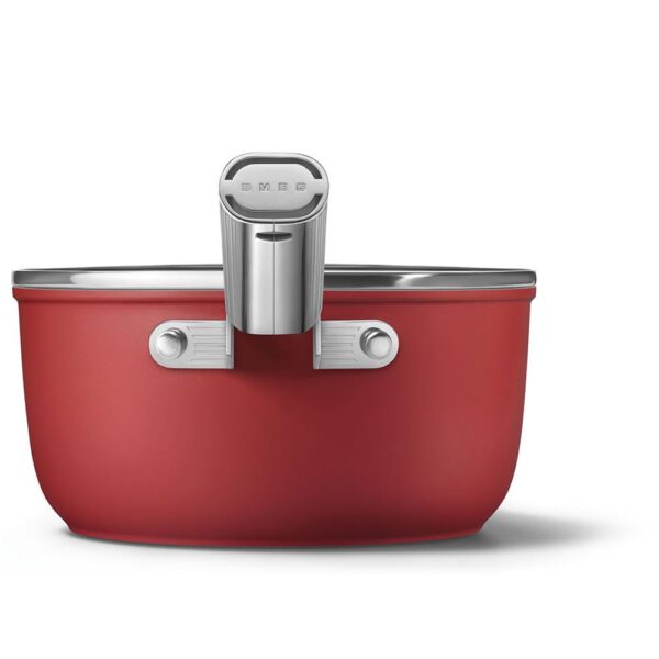 Smeg Cookware 50's Style Kırmızı 20 cm Sos Tenceresi - Görsel 3