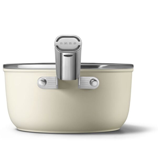 Smeg Cookware 50's Style Krem 20 cm Sos Tenceresi - Görsel 3