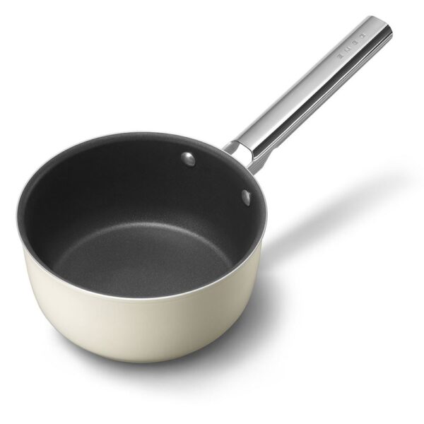 Smeg Cookware 50's Style Krem 20 cm Sos Tenceresi - Görsel 6