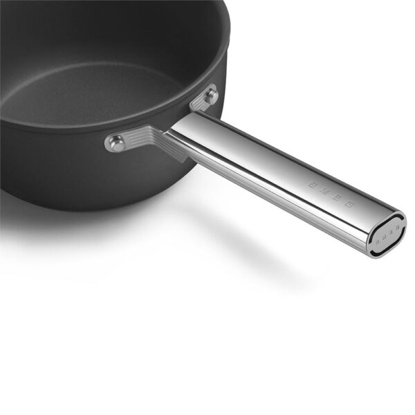 Smeg Cookware 50's Style Siyah 20 cm Sos Tenceresi - Görsel 5
