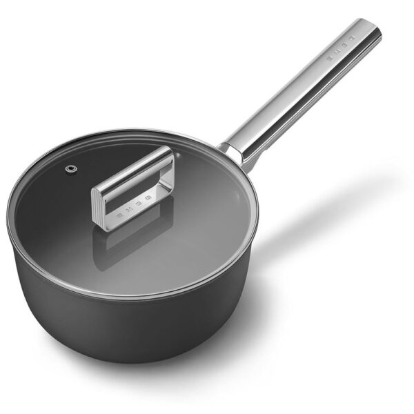 Smeg Cookware 50's Style Siyah 20 cm Sos Tenceresi - Görsel 7