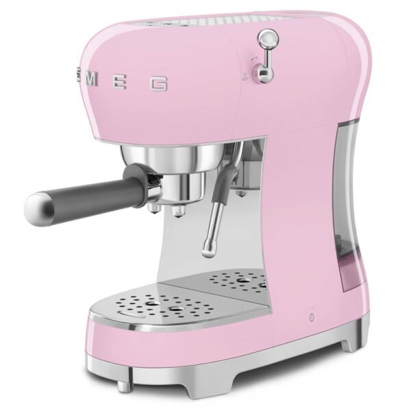 Smeg ECF02PKEU Pembe Espresso Kahve Makinesi - Görsel 3