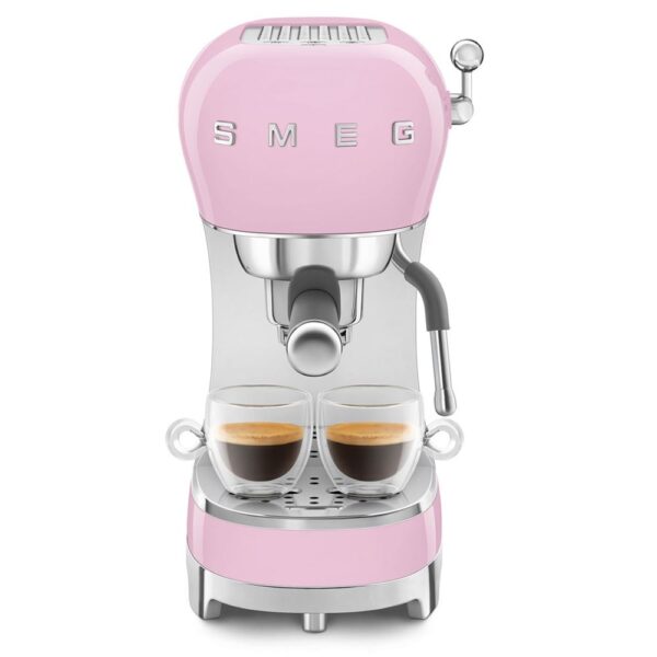Smeg ECF02PKEU Pembe Espresso Kahve Makinesi - Görsel 7