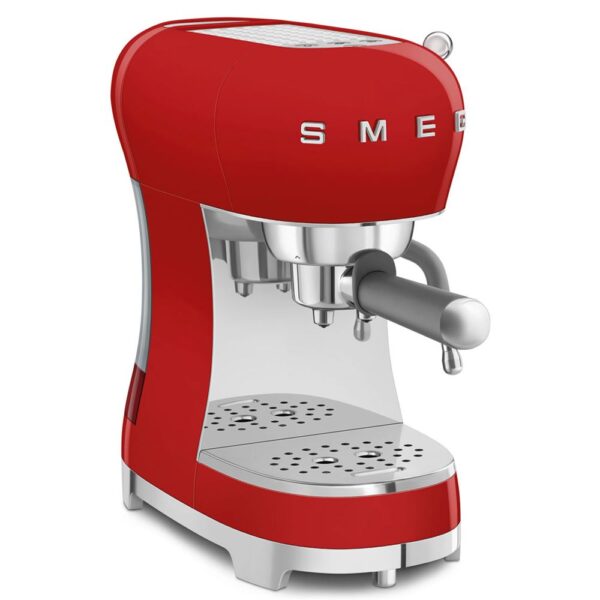 Smeg ECF02RDEU Kırmızı Espresso Kahve Makinesi - Görsel 2
