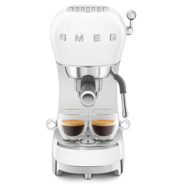 Smeg ECF02WHEU Beyaz Espresso Kahve Makinesi - Görsel 6