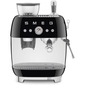 Smeg EGF03BLEU Siyah Öğütücülü Espresso Kahve Makinesi