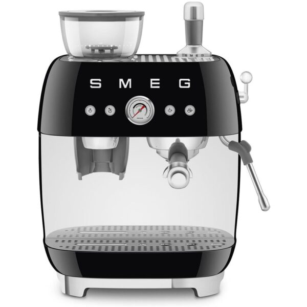 Smeg EGF03BLEU Siyah Öğütücülü Espresso Kahve Makinesi