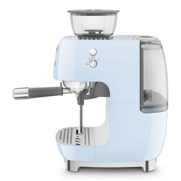 Smeg EGF03PBEU Pastel Mavi Öğütücülü Espresso Kahve Makinesi - Görsel 4