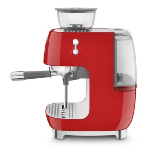 Smeg EGF03RDEU Kırmızı Öğütücülü Espresso Kahve Makinesi - Görsel 3