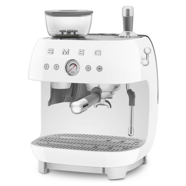 Smeg EGF03WHEU Beyaz Öğütücülü Espresso Kahve Makinesi - Görsel 2