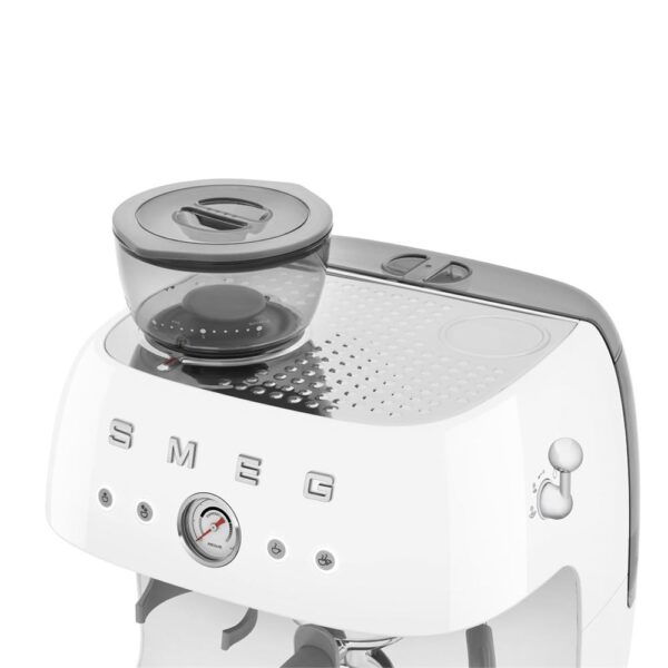 Smeg EGF03WHEU Beyaz Öğütücülü Espresso Kahve Makinesi - Görsel 5