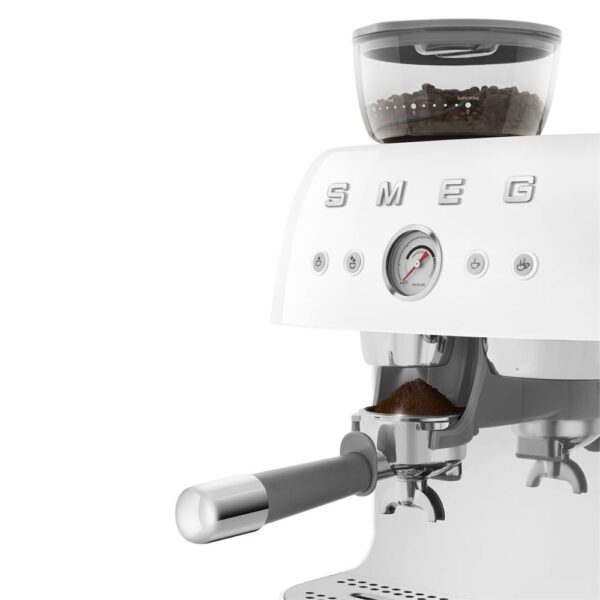 Smeg EGF03WHEU Beyaz Öğütücülü Espresso Kahve Makinesi - Görsel 6