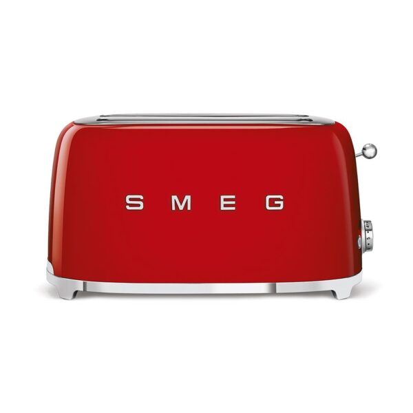 Smeg Kırmızı 2X4 Ekmek Kızartma Makinesi - Görsel 2