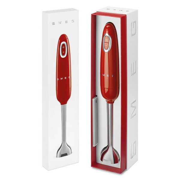 Smeg Kırmızı El Blender - Görsel 6