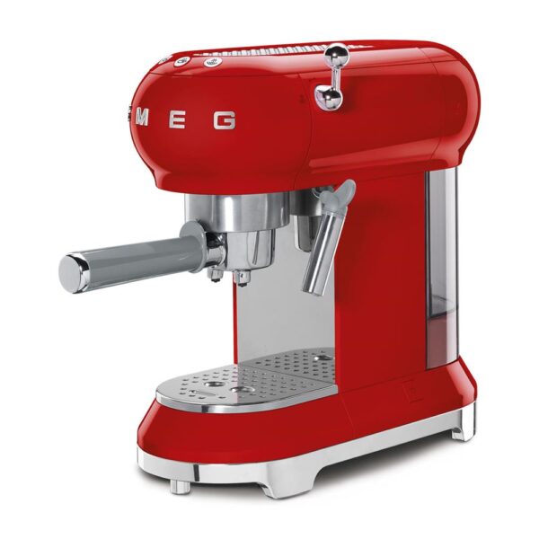 Smeg Kırmızı Espresso Kahve Makinesi - Görsel 2