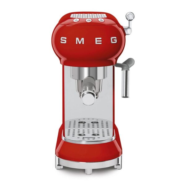 Smeg Kırmızı Espresso Kahve Makinesi - Görsel 3
