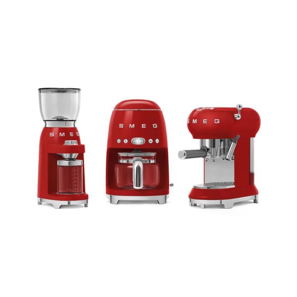 Smeg Kırmızı Filtre Kahve Makinesi - Görsel 4