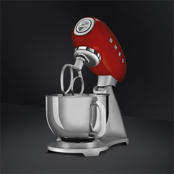 Smeg Kırmızı Hamur Karıştırma Makinesi - Görsel 4