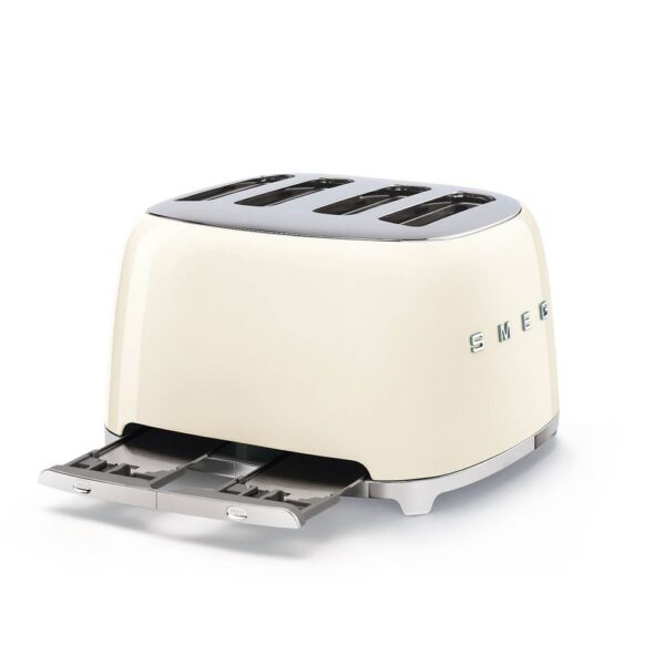 Smeg Krem 1x4 Ekmek Kızartma Makinesi - Görsel 4