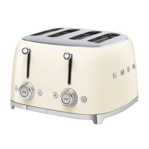 Smeg Krem 1x4 Ekmek Kızartma Makinesi