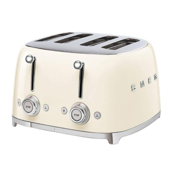 Smeg Krem 1x4 Ekmek Kızartma Makinesi