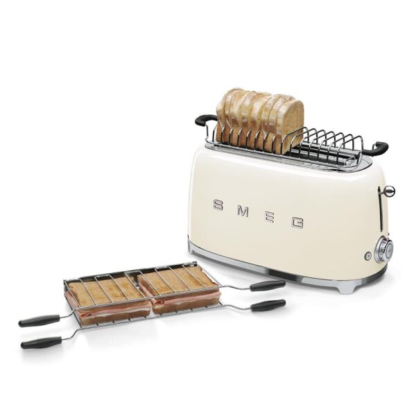 Smeg Krem 2x4 Ekmek Kızartma Makinesi - Görsel 3
