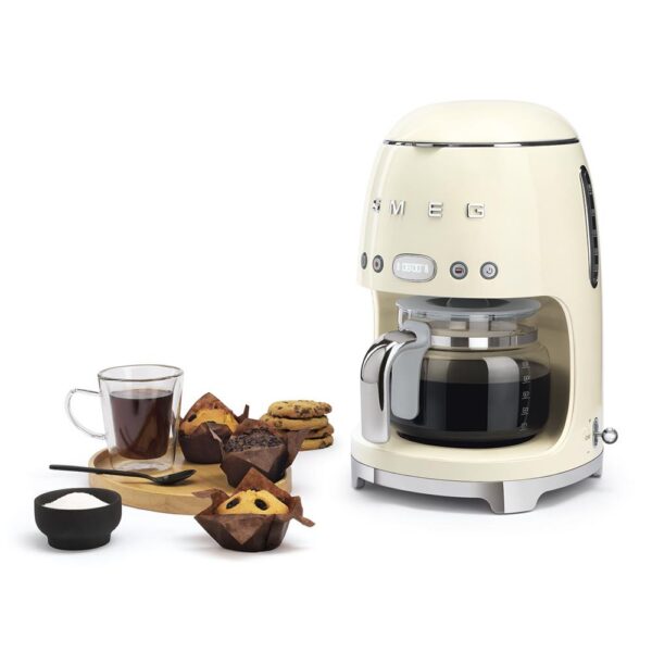 Smeg Krem Filtre Kahve Makinesi - Görsel 3