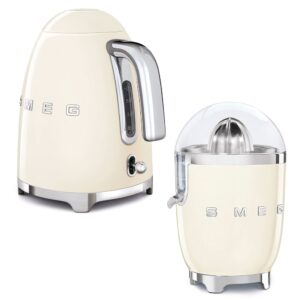 Smeg Krem Kettle ve Narenciye Sıkacağı Seti