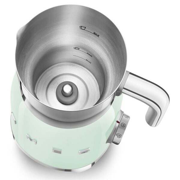 Smeg MFF11PGEU Pastel Yeşil Süt Köpürtme Makinesi - Görsel 4