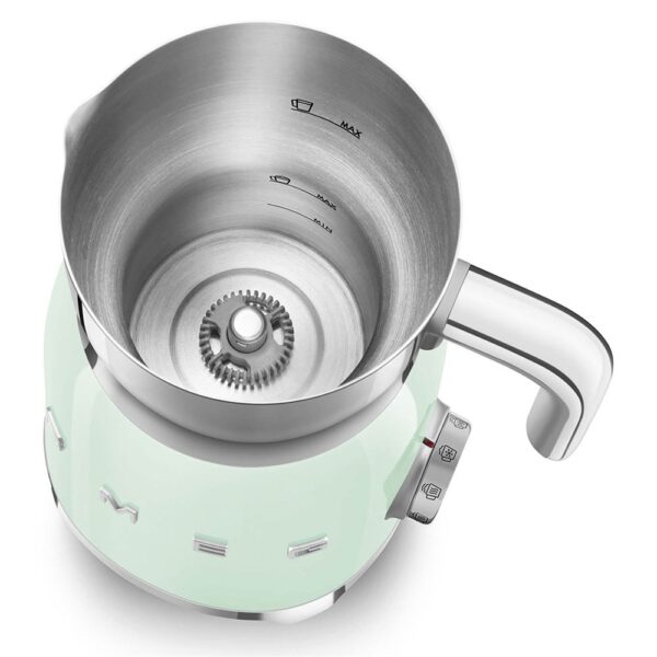 Smeg MFF11PGEU Pastel Yeşil Süt Köpürtme Makinesi - Görsel 5