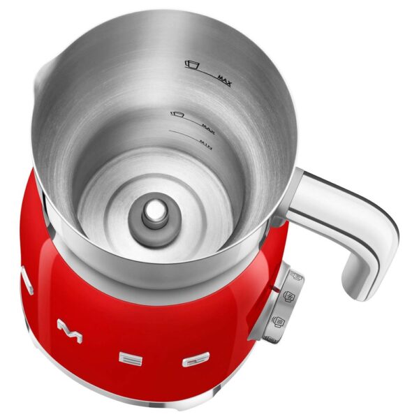 Smeg MFF11RDEU Kırmızı Süt Köpürtme Makinesi - Görsel 5
