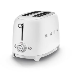 Smeg Mat Beyaz 2x1 Ekmek Kızartma Makinesi