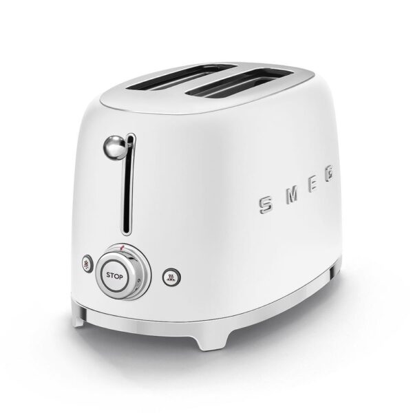 Smeg Mat Beyaz 2x1 Ekmek Kızartma Makinesi